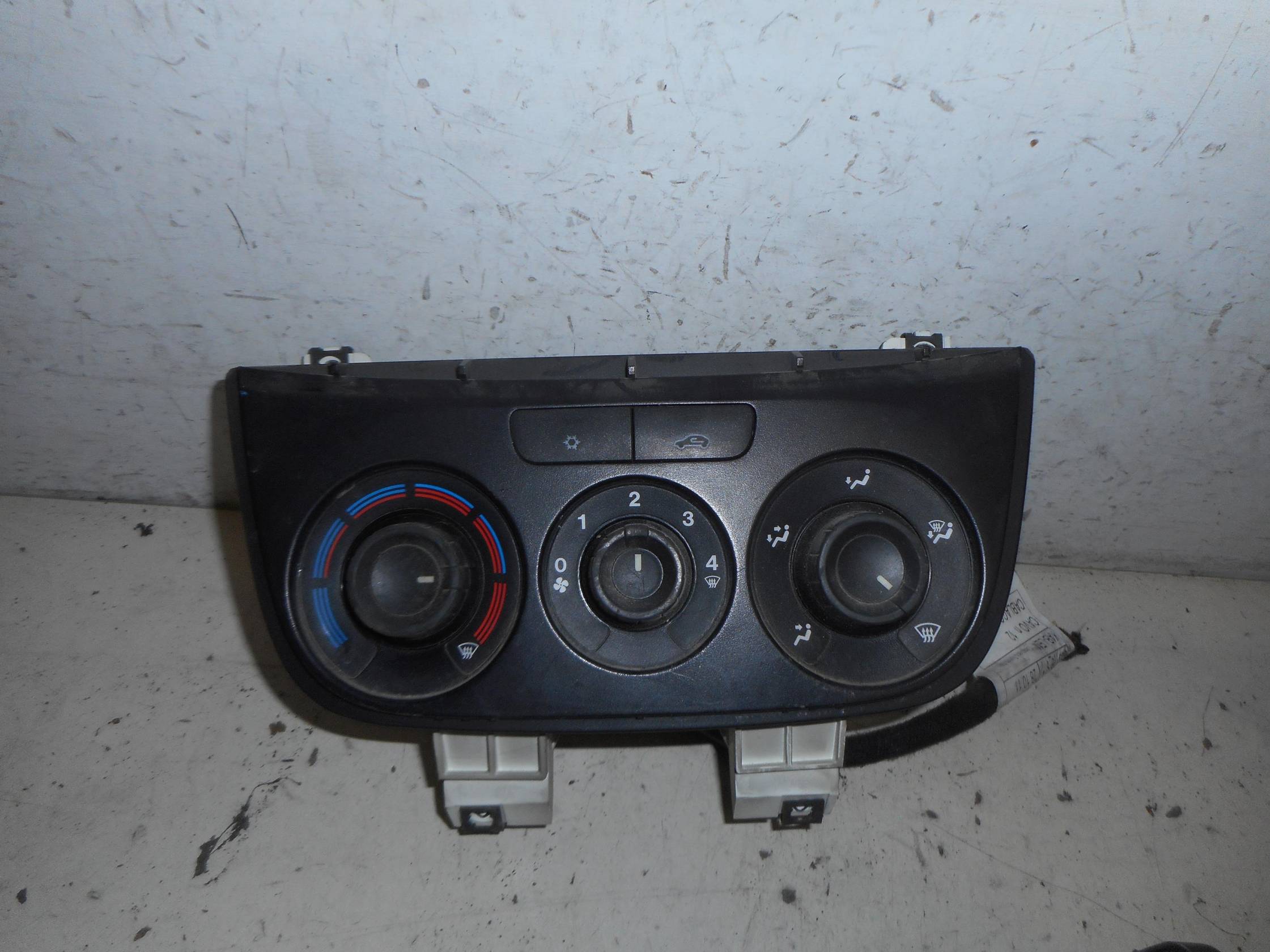 Blocco comando climatizzazione